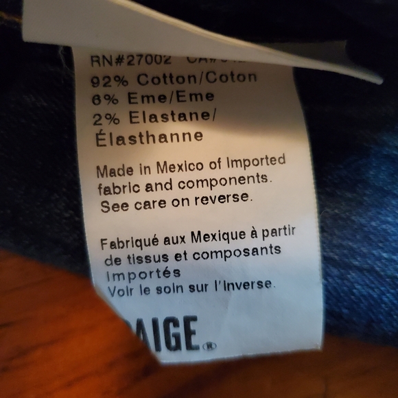 EUC PAIGE Daryn Shorts Distressed 28 - Picture 3 of 7